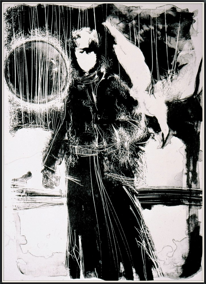 1974 Le chasseur de lagopèdes (lithographie 17''x21'') $600
