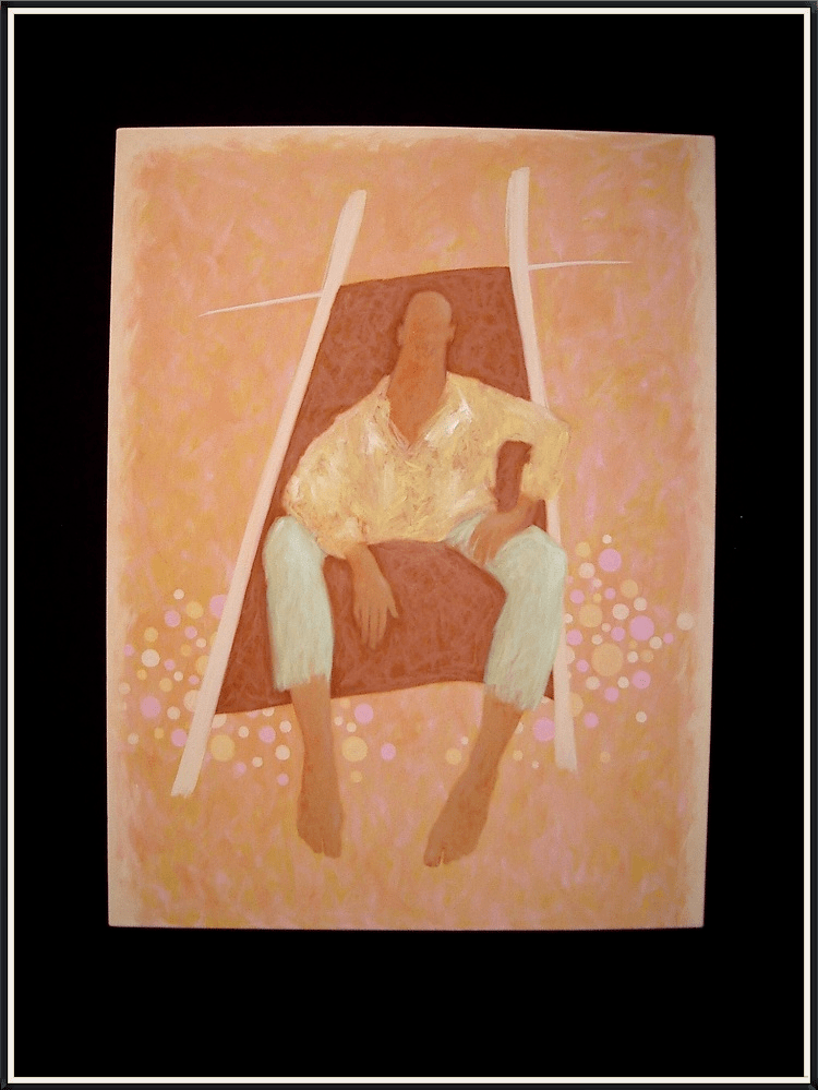 2007 Caraibe (huile 48''x36'') $2,600