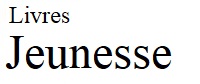 titre livres jeunesse