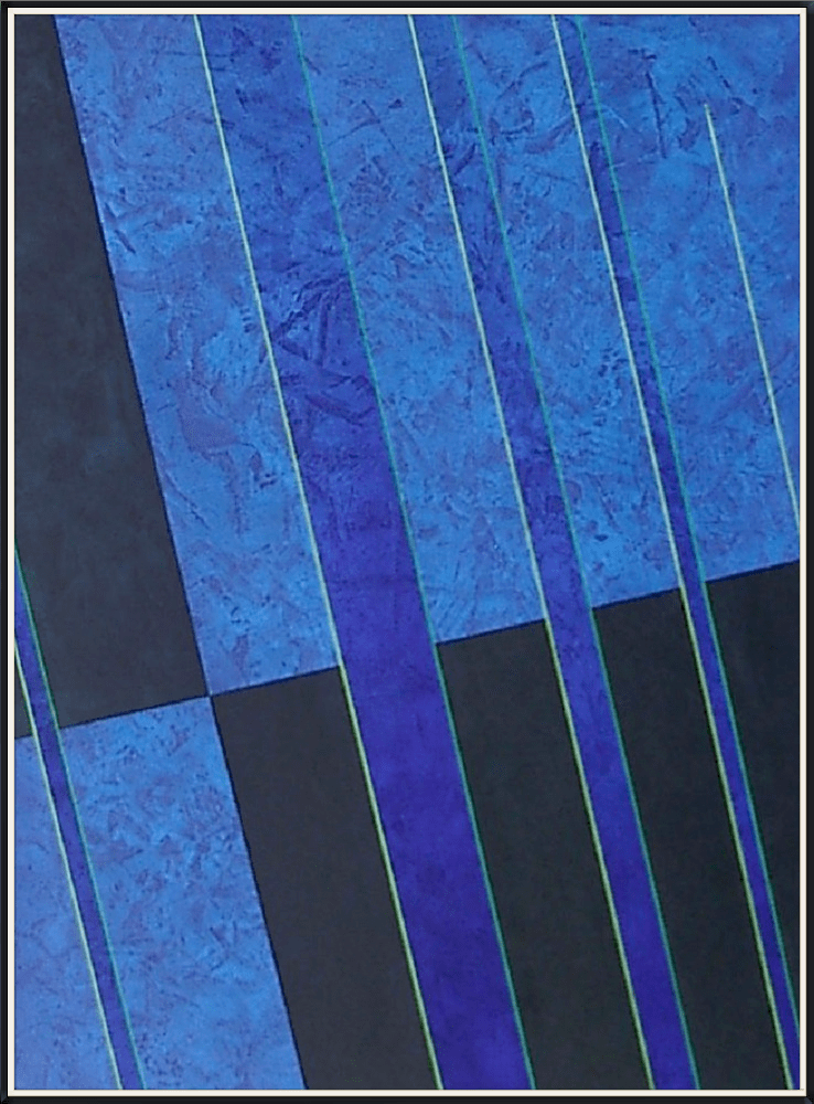 2008 Blue note (technique mixte)