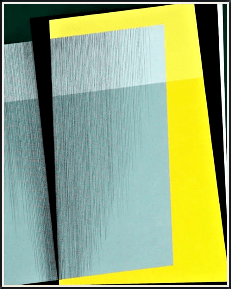 2012 Fenêtre de mai (acrylique pierre noir)